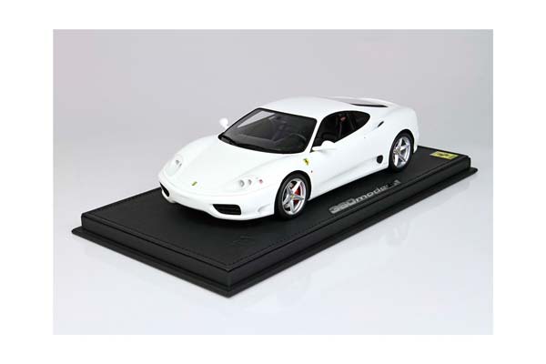 FERRARI 360 MODENA - MANUAL GEAR TRANSMISSION GLOSS AWUS WHITE / ФЕРРАРИ 360 1:18 БЕЛЫЙ — фото 1