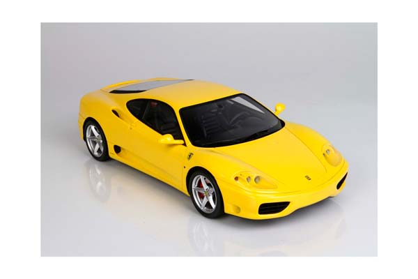 FERRARI 360 MODENA - MANUAL GEAR TRANSMISSION MODENA YELLOW / ФЕРРАРИ 360 1:18 ЖЕЛТЫЙ — фото 3