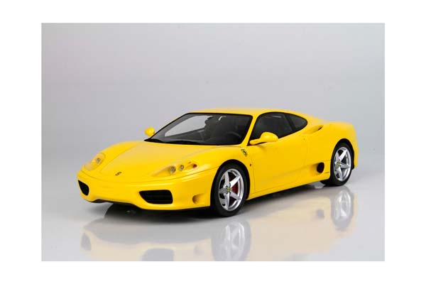 FERRARI 360 MODENA - MANUAL GEAR TRANSMISSION MODENA YELLOW / ФЕРРАРИ 360 1:18 ЖЕЛТЫЙ — фото 5