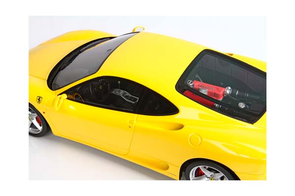 FERRARI 360 MODENA - MANUAL GEAR TRANSMISSION MODENA YELLOW / ФЕРРАРИ 360 1:18 ЖЕЛТЫЙ — фото 7
