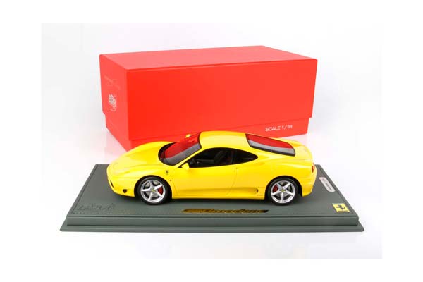 FERRARI 360 MODENA - MANUAL GEAR TRANSMISSION MODENA YELLOW / ФЕРРАРИ 360 1:18 ЖЕЛТЫЙ — фото 9