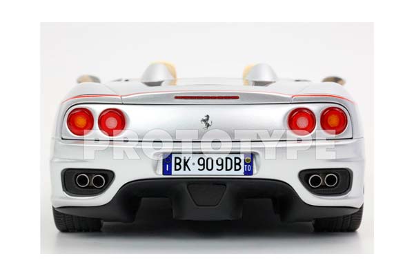 FERRARI 360 BARCHETTA ONE OFF CAR / ФЕРРАРИ 360 БАРКХЕТТА ОНЕ ОФФ КАР 1:18 — фото 8