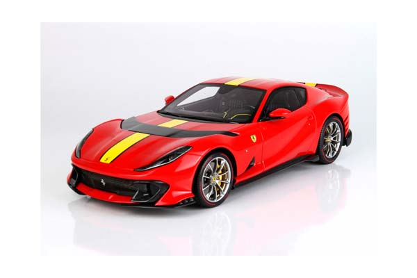 FERRARI 812 COMPETIZIONE 2021 RED CORSA 322 / ФЕРРАРИ 812 КОМПЕТИЦИОНЕ 2021 322 1:18 КРАСНЫЙ — фото 4