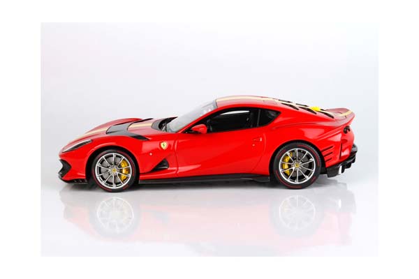 FERRARI 812 COMPETIZIONE 2021 RED CORSA 322 / ФЕРРАРИ 812 КОМПЕТИЦИОНЕ 2021 322 1:18 КРАСНЫЙ — фото 6