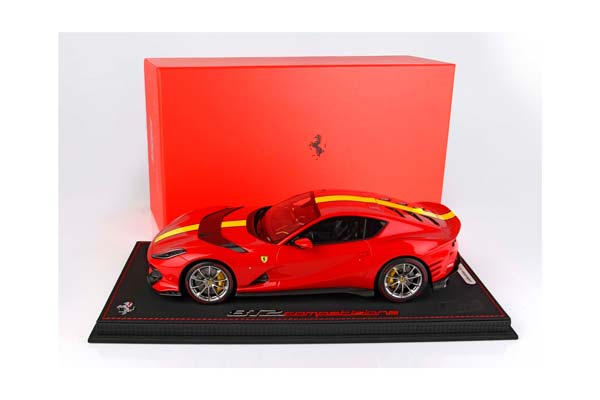FERRARI 812 COMPETIZIONE 2021 RED CORSA 322 / ФЕРРАРИ 812 КОМПЕТИЦИОНЕ 2021 322 1:18 КРАСНЫЙ — фото 10