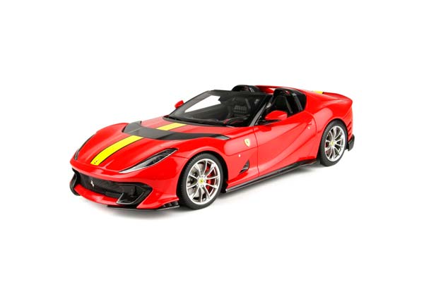 FERRARI 812 COMPETIZIONE A RED CORSA 322 / ФЕРРАРИ 812 КОМПЕТИЦИОНЕ А 322 1:18 КРАСНЫЙ — фото 3