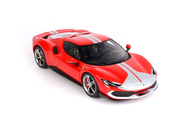 FERRARI 296 GTB ASSETTO FIORANO RED CORSA 322 / ФЕРРАРИ 296 ГТБ АССЕТТО 322 1:18 КРАСНЫЙ — фото 3