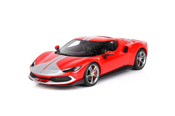 FERRARI 296 GTB ASSETTO FIORANO RED CORSA 322 / ФЕРРАРИ 296 ГТБ АССЕТТО 322 1:18 КРАСНЫЙ — фото 4