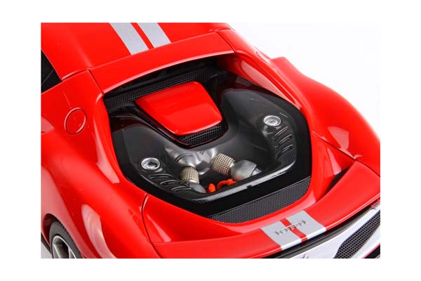 FERRARI 296 GTB ASSETTO FIORANO RED CORSA 322 / ФЕРРАРИ 296 ГТБ АССЕТТО 322 1:18 КРАСНЫЙ — фото 6