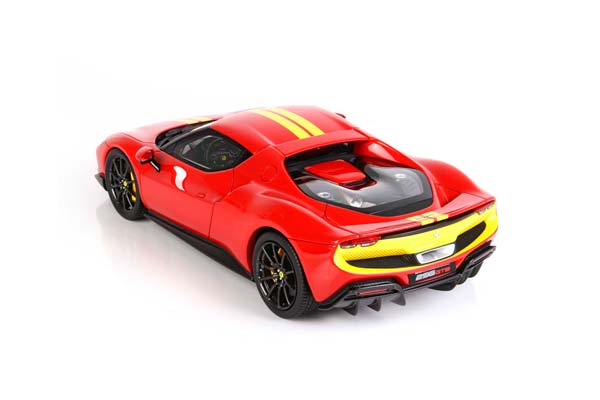 FERRARI 296 GTB ASSETTO FIORANO RED CORSA 322 / ФЕРРАРИ 296 ГТБ АССЕТТО 322 1:18 КРАСНЫЙ — фото 4