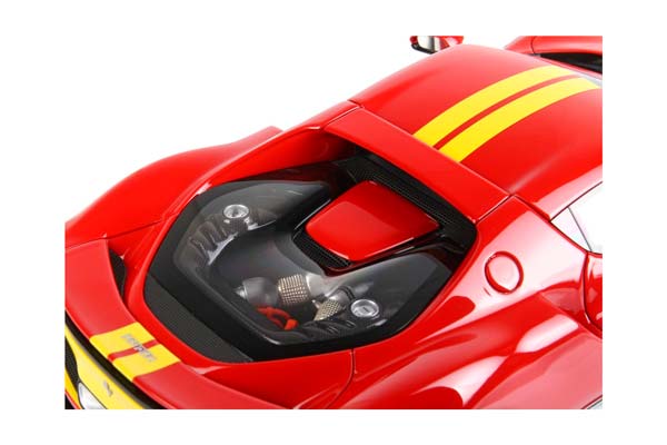FERRARI 296 GTB ASSETTO FIORANO RED CORSA 322 / ФЕРРАРИ 296 ГТБ АССЕТТО 322 1:18 КРАСНЫЙ — фото 8