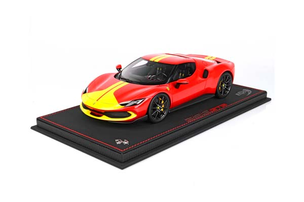 FERRARI 296 GTB ASSETTO FIORANO RED CORSA 322 / ФЕРРАРИ 296 ГТБ АССЕТТО 322 1:18 КРАСНЫЙ