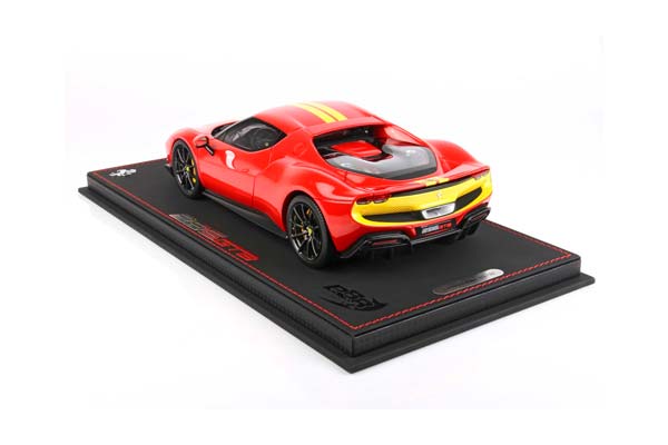 FERRARI 296 GTB ASSETTO FIORANO RED CORSA 322 / ФЕРРАРИ 296 ГТБ АССЕТТО 322 1:18 КРАСНЫЙ — фото 2