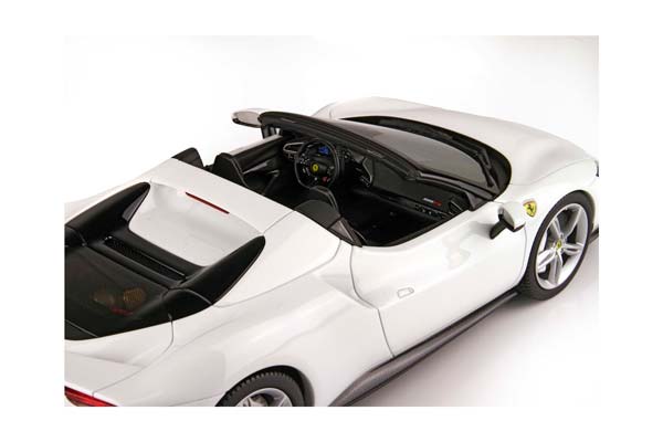 FERRARI 296 GTS WHITE CERVINO / ФЕРРАРИ 296 ГТС КЕРВИНО 1:18 БЕЛЫЙ — фото 6