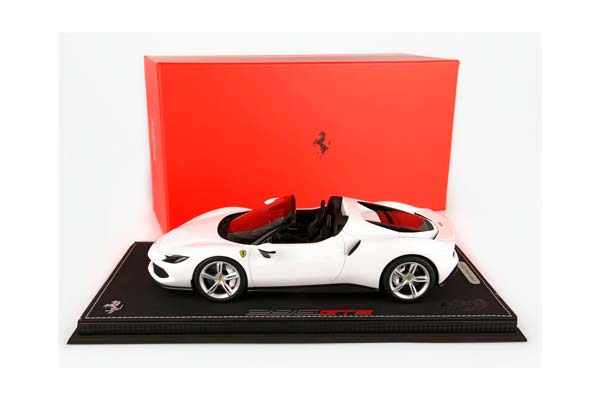 FERRARI 296 GTS WHITE CERVINO / ФЕРРАРИ 296 ГТС КЕРВИНО 1:18 БЕЛЫЙ — фото 7