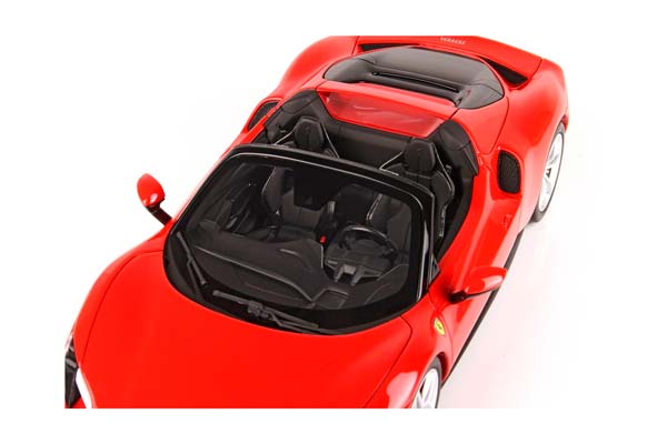 FERRARI 296 GTS RED CORSA 322 / ФЕРРАРИ 296 ГТС 322 1:18 КРАСНЫЙ — фото 6