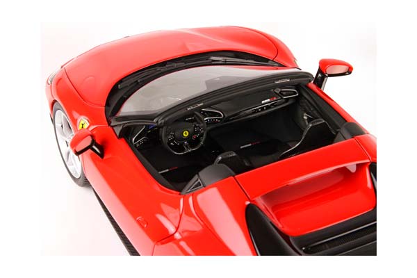 FERRARI 296 GTS RED CORSA 322 / ФЕРРАРИ 296 ГТС 322 1:18 КРАСНЫЙ — фото 7