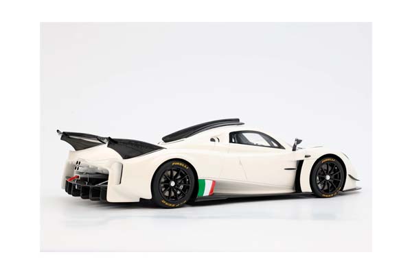 PAGANI HUAYRA R WHITE BENNY / ПАГАНИ ХУАЙРА Р БЕННИ 1:18 БЕЛЫЙ — фото 5