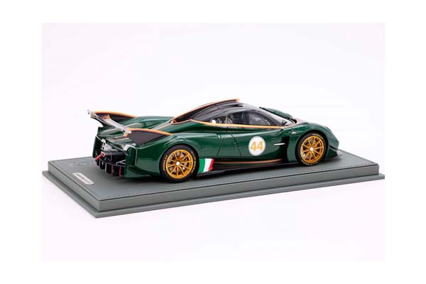 PAGANI HUAYRA R GLOSS GREEN CARBON VERDE SMERALDO / ПАГАНИ ХУАЙРА Р ГЛОСС КАРБОН СМЕРАЛДО 1:18 ЗЕЛЕНЫЙ — фото 3