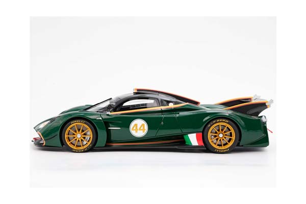 PAGANI HUAYRA R GLOSS GREEN CARBON VERDE SMERALDO / ПАГАНИ ХУАЙРА Р ГЛОСС КАРБОН СМЕРАЛДО 1:18 ЗЕЛЕНЫЙ — фото 5
