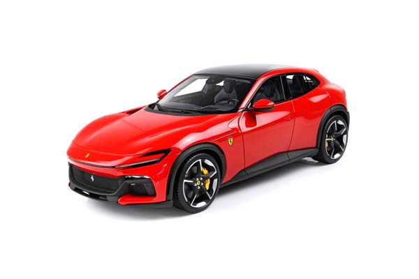 FERRARI PUROSANGUE ROSSO CORSA 322 CARBON FIBER ROOF / ФЕРРАРИ ПУРОСАНГВЕ 322 КАРБОН ФИБЕР РООФ 1:18 КРАСНЫЙ — фото 3