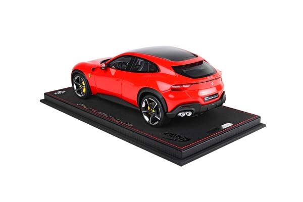 FERRARI PUROSANGUE ROSSO CORSA 322 CARBON FIBER ROOF / ФЕРРАРИ ПУРОСАНГВЕ 322 КАРБОН ФИБЕР РООФ 1:18 КРАСНЫЙ — фото 2