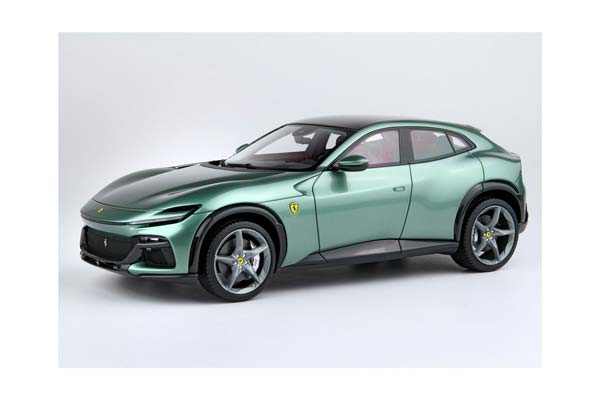 FERRARI PUROSANGUE PIERO FERRARI CARBON BASE DORA GREEN - SPECIAL PACK / ФЕРРАРИ ПУРОСАНГВЕ ПИЕРО ФЕРРАРИ КАРБОН БАЗА ДОРА 1:18 ЗЕЛЕНЫЙ — фото 3