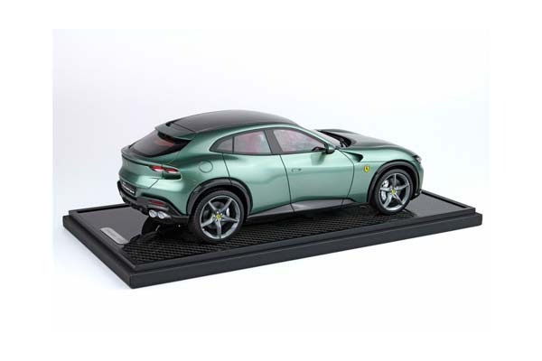 FERRARI PUROSANGUE PIERO FERRARI CARBON BASE DORA GREEN - SPECIAL PACK / ФЕРРАРИ ПУРОСАНГВЕ ПИЕРО ФЕРРАРИ КАРБОН БАЗА ДОРА 1:18 ЗЕЛЕНЫЙ — фото 2