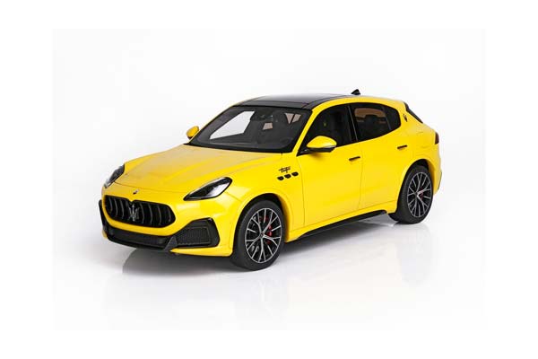 MASERATI GRECALE TROFEO YELLOW / МАЗЕРАТИ ГРЕКАЛЕ ТРОФЕО 1:18 ЖЕЛТЫЙ — фото 4