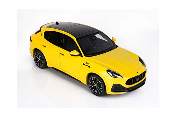 MASERATI GRECALE TROFEO YELLOW / МАЗЕРАТИ ГРЕКАЛЕ ТРОФЕО 1:18 ЖЕЛТЫЙ — фото 5