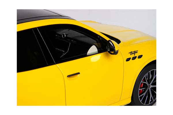 MASERATI GRECALE TROFEO YELLOW / МАЗЕРАТИ ГРЕКАЛЕ ТРОФЕО 1:18 ЖЕЛТЫЙ — фото 7