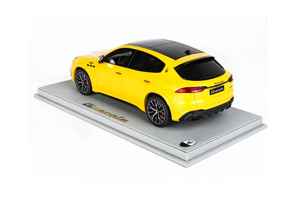 MASERATI GRECALE TROFEO YELLOW / МАЗЕРАТИ ГРЕКАЛЕ ТРОФЕО 1:18 ЖЕЛТЫЙ — фото 2
