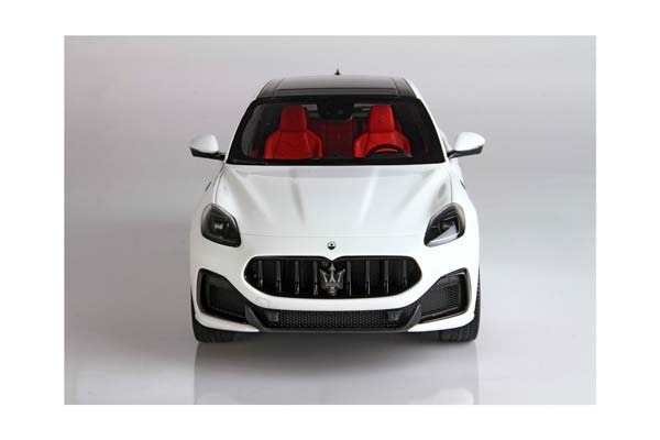 MASERATI GRECALE TROFEO WHITE / МАЗЕРАТИ ГРЕКАЛЕ ТРОФЕО 1:18 БЕЛЫЙ — фото 7