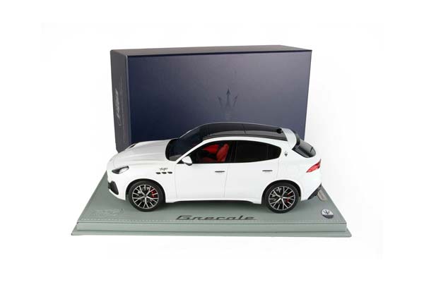 MASERATI GRECALE TROFEO WHITE / МАЗЕРАТИ ГРЕКАЛЕ ТРОФЕО 1:18 БЕЛЫЙ — фото 8