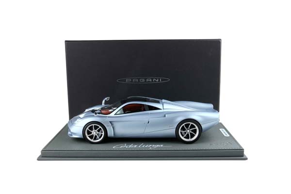 PAGANI HUAYRA CODALUNGA AZZURRO SARDEGNA MATT / ПАГАНИ ХУАЙРА КОДАЛУНГА САРДЕГНА МАТТ 1:18 ГОЛУБОЙ — фото 8