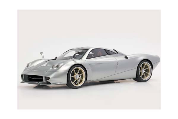 PAGANI HUAYRA CODALUNGA SEMI MATT GRIGIO MONTECARLO / ПАГАНИ ХУАЙРА КОДАЛУНГА СЕМИ МАТТ МОНТЕКАРЛО 1:18 СЕРЫЙ — фото 4