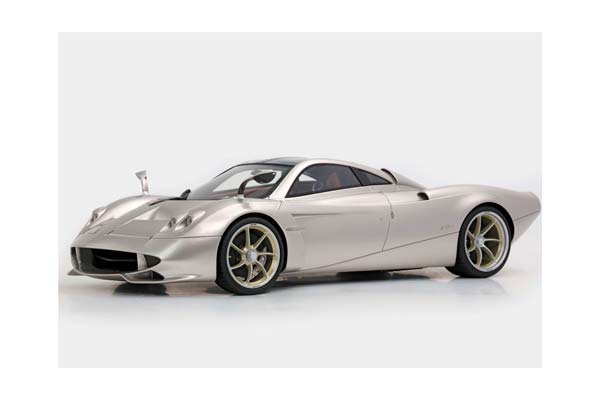 PAGANI HUAYRA CODALUNGA PORSCHE GOLD BRONZE METALLIC / ПАГАНИ ХУАЙРА КОДАЛУНГА ПОРШЕ МЕТАЛЛИК 1:18 БРОНЗОВЫЙ — фото 4