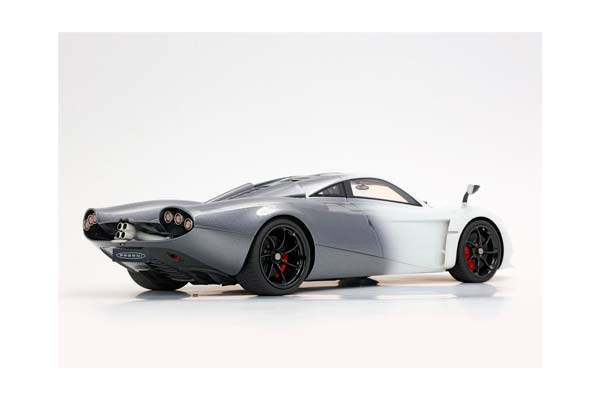 PAGANI HUAYRA CODALUNGA BIANCO MALTA - GRAY SHADE / ПАГАНИ ХУАЙРА КОДАЛУНГА МАЛТА 1:18 БЕЛЫЙ — фото 6