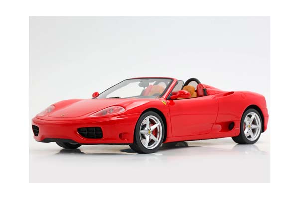FERRARI 360 MODENA SPIDER MANUAL GEAR ROSSO CORSA - BEIGE / ФЕРРАРИ 360 СПАЙДЕР МЕХАНИКА 1:18 КРАСНЫЙ — фото 4