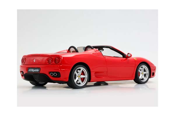 FERRARI 360 MODENA SPIDER MANUAL GEAR ROSSO CORSA - BEIGE / ФЕРРАРИ 360 СПАЙДЕР МЕХАНИКА 1:18 КРАСНЫЙ — фото 5