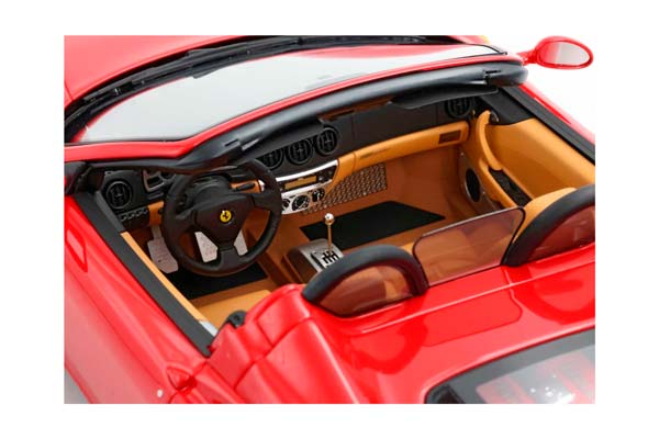 FERRARI 360 MODENA SPIDER MANUAL GEAR ROSSO CORSA - BEIGE / ФЕРРАРИ 360 СПАЙДЕР МЕХАНИКА 1:18 КРАСНЫЙ — фото 7