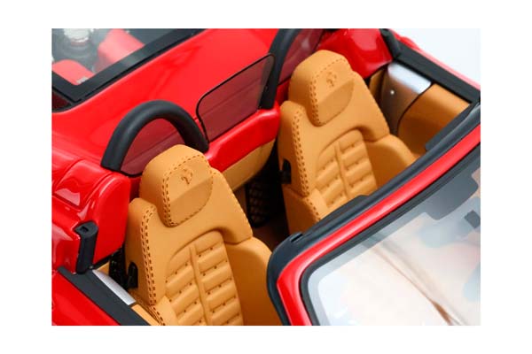 FERRARI 360 MODENA SPIDER MANUAL GEAR ROSSO CORSA - BEIGE / ФЕРРАРИ 360 СПАЙДЕР МЕХАНИКА 1:18 КРАСНЫЙ — фото 9