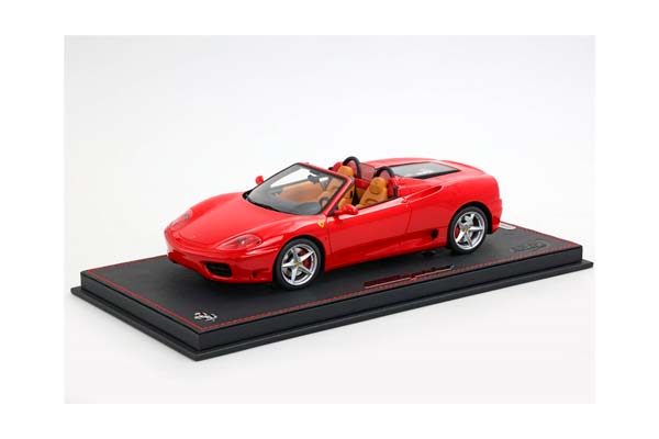FERRARI 360 MODENA SPIDER MANUAL GEAR ROSSO CORSA - BEIGE / ФЕРРАРИ 360 СПАЙДЕР МЕХАНИКА 1:18 КРАСНЫЙ — фото 1