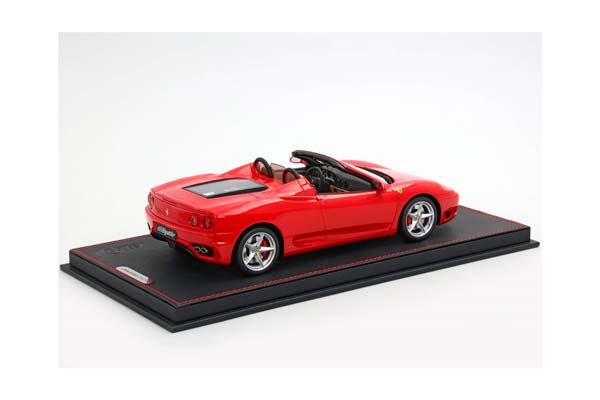 FERRARI 360 MODENA SPIDER MANUAL GEAR ROSSO CORSA - BEIGE / ФЕРРАРИ 360 СПАЙДЕР МЕХАНИКА 1:18 КРАСНЫЙ — фото 2