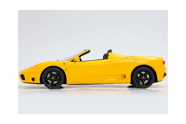 FERRARI 360 MODENA SPIDER MANUAL GEAR GIALLO MODENA / ФЕРРАРИ 360 СПАЙДЕР МЕХАНИКА 1:18 ЖЕЛТЫЙ — фото 3