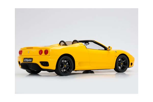 FERRARI 360 MODENA SPIDER MANUAL GEAR GIALLO MODENA / ФЕРРАРИ 360 СПАЙДЕР МЕХАНИКА 1:18 ЖЕЛТЫЙ — фото 5
