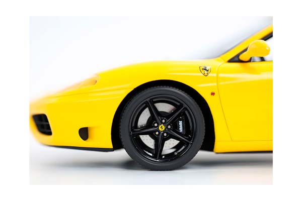 FERRARI 360 MODENA SPIDER MANUAL GEAR GIALLO MODENA / ФЕРРАРИ 360 СПАЙДЕР МЕХАНИКА 1:18 ЖЕЛТЫЙ — фото 6