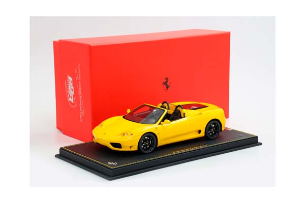 FERRARI 360 MODENA SPIDER MANUAL GEAR GIALLO MODENA / ФЕРРАРИ 360 СПАЙДЕР МЕХАНИКА 1:18 ЖЕЛТЫЙ — фото 10