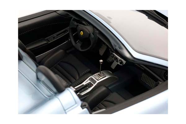 FERRARI 360 MODENA SPIDER MANUAL GEAR GRIGIO ALLOY - BLACK / ФЕРРАРИ 360 СПАЙДЕР МЕХАНИКА 1:18 СЕРЫЙ — фото 8