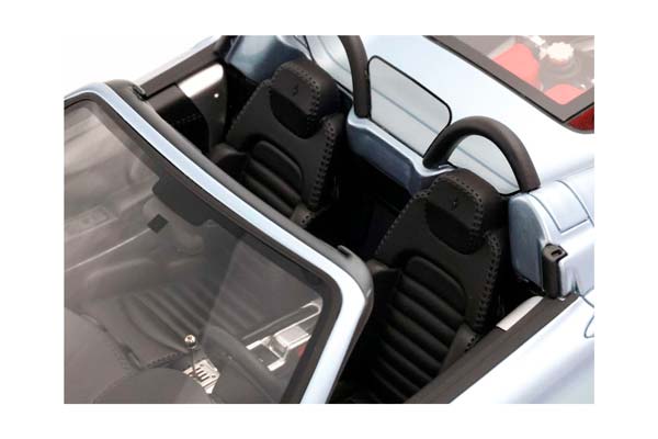 FERRARI 360 MODENA SPIDER MANUAL GEAR GRIGIO ALLOY - BLACK / ФЕРРАРИ 360 СПАЙДЕР МЕХАНИКА 1:18 СЕРЫЙ — фото 9
